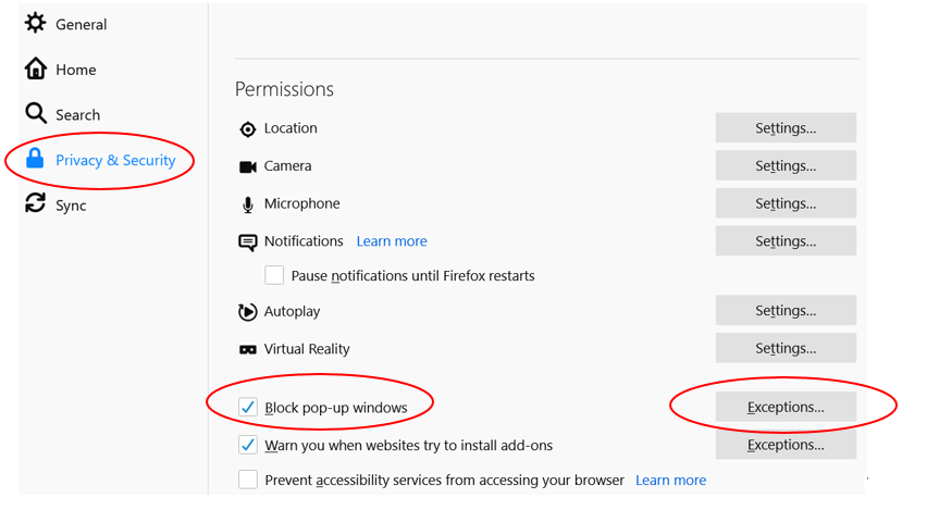How to Block Pop-up Window on Firefox Browser 