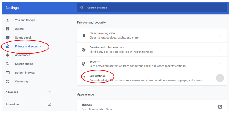 Turn Off Pop-Up Blocker – Google Chrome – Los Rios Technology Help