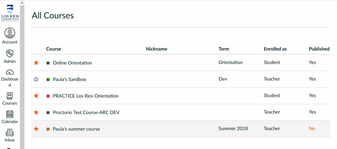 Canvas Online Learning System  Los Rios Community College District